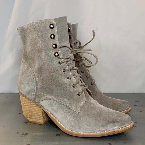 Jeffrey Campbell Elmcrom Lace Up Boots - Picture 2 of 11